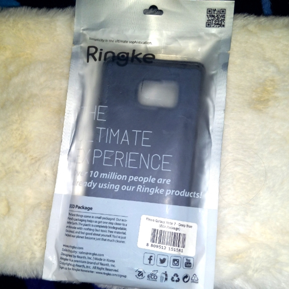 🤑Brand New Ringke Eco Package Deep Blue Galaxy Note 7 Phone Case